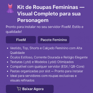 Kit de Roupas Femininas